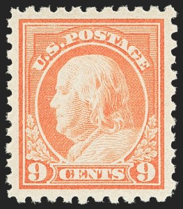 Sale 1159, Lot 243, 1910-22 Washington-Franklin Issues (Scott 389-539)