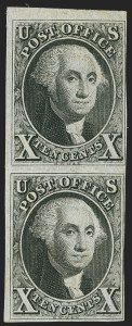 Sale 1159, Lot 29, 1847 Issue (Scott 1-2)