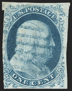 Sale 1159, Lot 33, 1851-56 Issue (Scott 5-17)