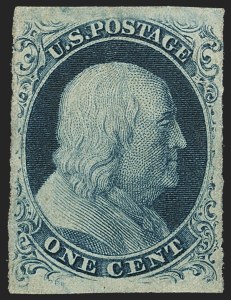 Sale 1159, Lot 39, 1851-56 Issue (Scott 5-17)