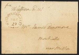 Sale 1159, Lot 4, Autographs and Free Franks