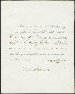 Sale 1159, Lot 5, Autographs and Free Franks