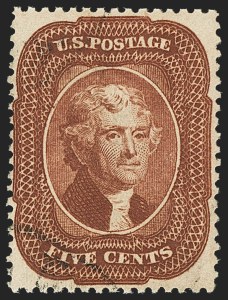 Sale 1159, Lot 66, 1857-60 Issue (Scott 18-39)