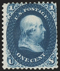 Sale 1159, Lot 80, 1861 First Designs and Colors (Scott 55-62)