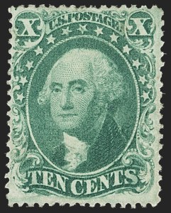 Sale 1162, Lot 100, 1857-60 Issue (Scott 18-39)