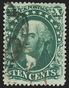 Sale 1162, Lot 103, 1857-60 Issue (Scott 18-39)