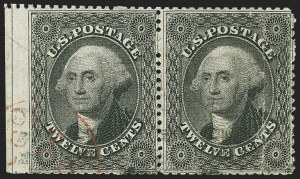 Sale 1162, Lot 105, 1857-60 Issue (Scott 18-39)