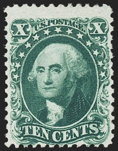 Sale 1162, Lot 121, 1875 Reprint of 1857-60 Issue (Scott 40-47)