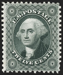 Sale 1162, Lot 122, 1875 Reprint of 1857-60 Issue (Scott 40-47)