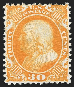Sale 1162, Lot 125, 1875 Reprint of 1857-60 Issue (Scott 40-47)
