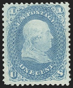 Sale 1162, Lot 131, 1861-66 Issue (Scott 56-78)
