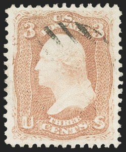 Sale 1162, Lot 135, 1861-66 Issue (Scott 56-78)