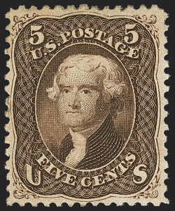 Sale 1162, Lot 147, 1861-66 Issue (Scott 56-78)
