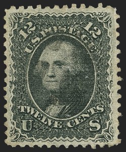 Sale 1162, Lot 174, 1867-68 Grilled Issue (Scott 79-101)