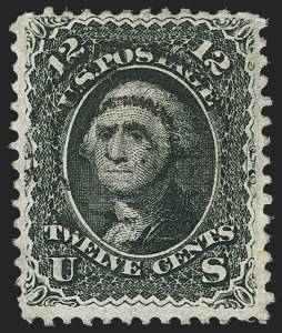 Sale 1162, Lot 175, 1867-68 Grilled Issue (Scott 79-101)