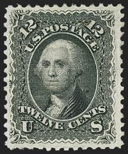 Sale 1162, Lot 180, 1867-68 Grilled Issue (Scott 79-101)