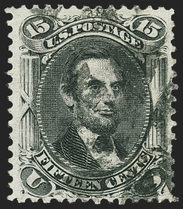Sale 1162, Lot 181, 1867-68 Grilled Issue (Scott 79-101)