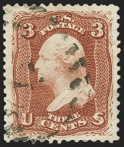 Sale 1162, Lot 194, 1875 Re-Issue of 1861-66 Issue (Scott 102-111)