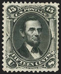 Sale 1162, Lot 196, 1875 Re-Issue of 1861-66 Issue (Scott 102-111)