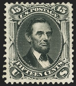 Sale 1162, Lot 197, 1875 Re-Issue of 1861-66 Issue (Scott 102-111)