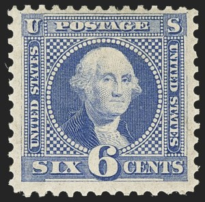 Sale 1162, Lot 229, 1875 Re-Issue of 1869 Pictorial Issue (Scott 123-133a), 6c Blue, Re-Issue (126) Sale 1162, Lot 229, 1875 Re-Issue of 1869 Pictorial Issue (Scott 123-133a)