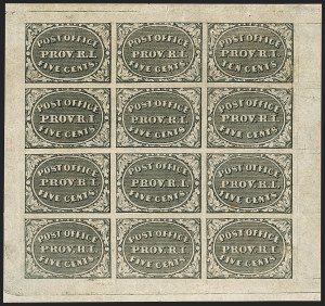 Sale 1162, Lot 24, Postmasters Provisionals