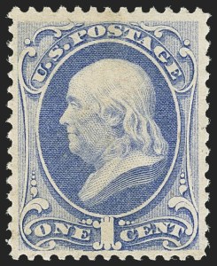 Sale 1162, Lot 246, 1870-71 National Bank Note Co. Grilled Issue (Scott 134-155)