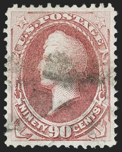 Sale 1162, Lot 258, 1870-71 National Bank Note Co. Grilled Issue (Scott 134-155)