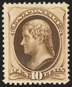 Sale 1162, Lot 282, 1879 American Bank Note Co. Issue (Scott 182-191)