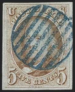Sale 1162, Lot 29, 1847 Issue (Scott 1-2)
