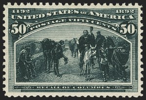 Sale Number 1162, Lot Number 329, 1893 Columbian Issue (Scott 230-245)