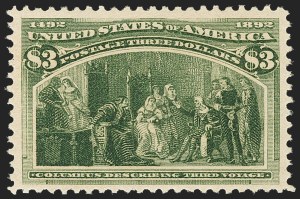 Sale 1162, Lot 338, 1893 Columbian Issue (Scott 230-245)