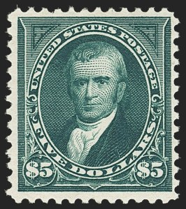 Sale 1162, Lot 359, 1894 Unwatermarked Bureau Issue (Scott 246-263)