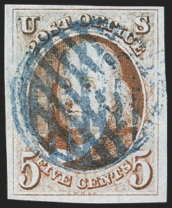 Sale 1162, Lot 37, 1847 Issue (Scott 1-2)