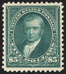 Sale 1162, Lot 374, 1895 Watermarked Bureau Issue (Scott 264-278)