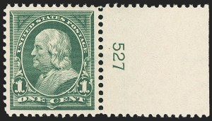 Sale Number 1162, Lot Number 377, 1895 Watermarked Bureau Issue (Scott 264-278)