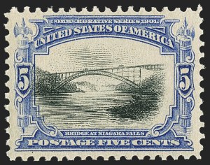 Sale 1162, Lot 405, 1901 Pan-American Issue (Scott 294-299)