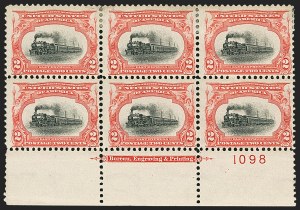 Sale 1162, Lot 406, 1901 Pan-American Issue (Scott 294-299)