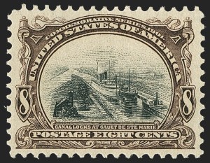 Sale Number 1162, Lot Number 411, 1901 Pan-American Issue (Scott 294-299)