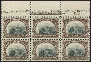 Sale 1162, Lot 412, 1901 Pan-American Issue (Scott 294-299)