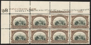 Sale 1162, Lot 414, 1901 Pan-American Issue (Scott 294-299)