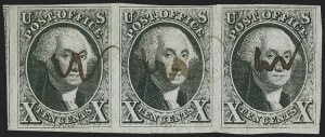 Sale 1162, Lot 42, 1847 Issue (Scott 1-2)