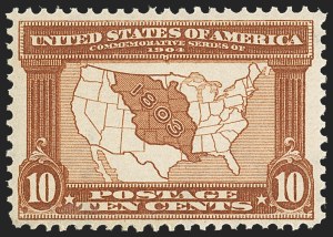 Sale 1162, Lot 440, 1904 Louisiana Purchase and Jamestown Issues (Scott 323-330)