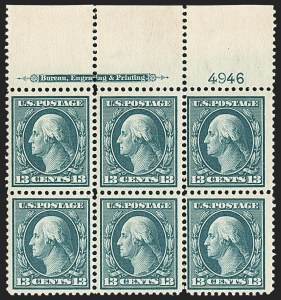 Sale 1162, Lot 452, 1908-10 Washington-Franklin Issues (Scott 331-356)