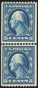 Sale 1162, Lot 459, 1908-10 Washington-Franklin Issues (Scott 331-356)