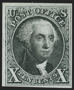 Sale 1162, Lot 47, 1875 Reproduction of 1847 Issue (Scott 3-4)