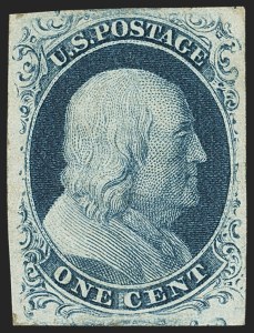Sale 1162, Lot 48, 1851-56 Issue (Scott 5-17)