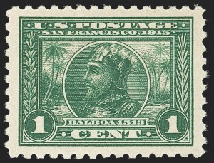 Sale 1162, Lot 487, 1913-15 Panama-Pacific Issue (Scott 397-404)
