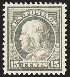 Sale 1162, Lot 496, 1912-15 Washington-Franklin Issues (Scott 405-461)