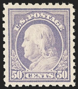 Sale 1162, Lot 502, 1912-15 Washington-Franklin Issues (Scott 405-461)